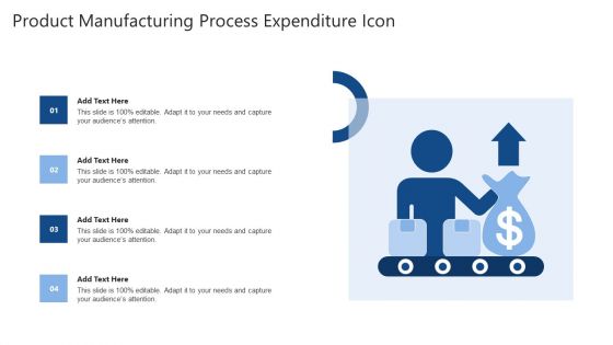 Product Manufacturing Process Expenditure Icon Ppt Ideas Graphics PDF Product Manufacturing Process Expenditure Icon Ppt Ideas Graphics PDF