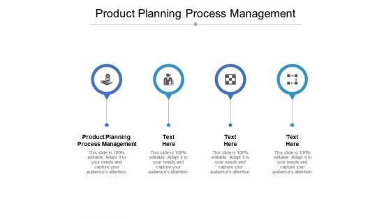 Product Planning Process Management Ppt PowerPoint Presentation Pictures Example Cpb