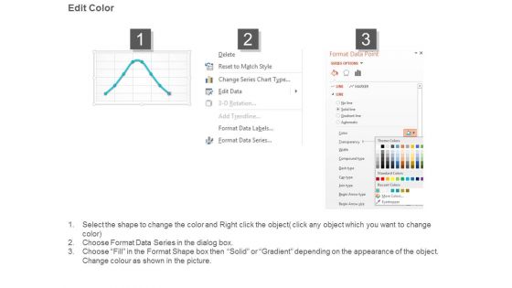 Product Portfolio Graph Diagram Powerpoint Slides