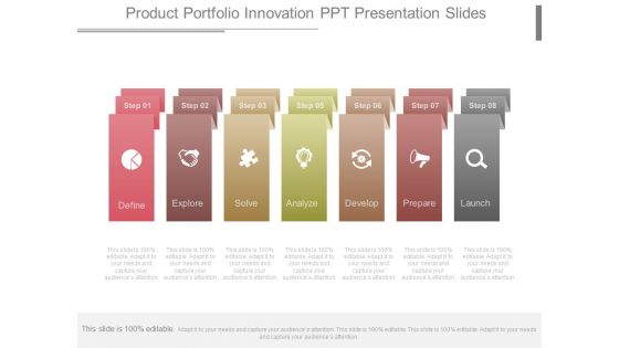 Product Portfolio Innovation Ppt Presentation Slides Product Portfolio Innovation Ppt Presentation Slides