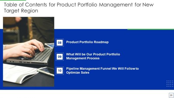 Product Portfolio Management For New Target Region Ppt PowerPoint Presentation Complete Deck With Slides