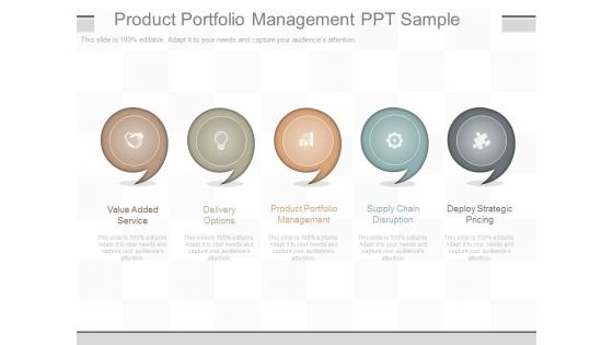 Product Portfolio Management Ppt Sample