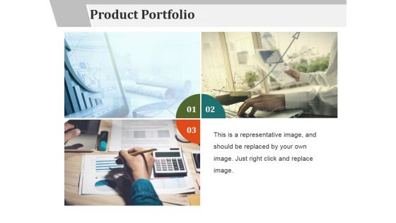Product Portfolio Template 2 Ppt PowerPoint Presentation Portfolio Clipart Images