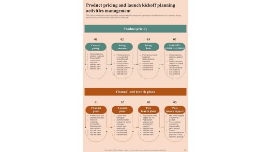 Product Release Initial Planning Playbook Template