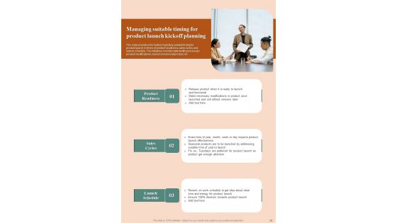 Product Release Initial Planning Playbook Template