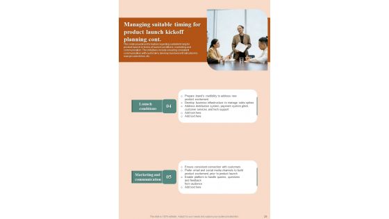 Product Release Initial Planning Playbook Template