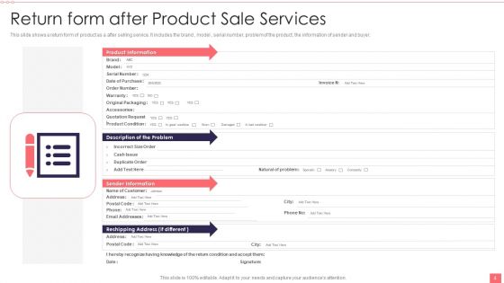 Product Sale Services Ppt PowerPoint Presentation Complete With Slides