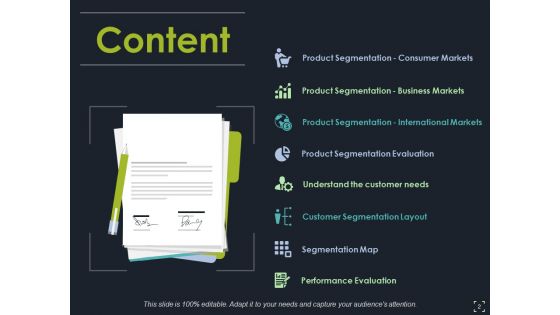 Product Segmentation Ppt PowerPoint Presentation Complete Deck With Slides