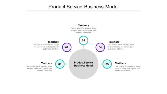 Product Service Business Model Ppt PowerPoint Presentation Pictures Visuals Cpb