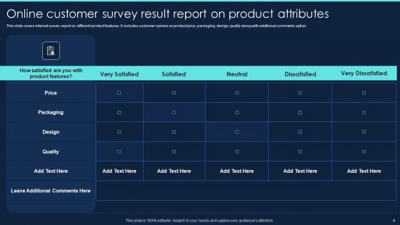 Product Survey Project Report Ppt PowerPoint Presentation Complete Deck With Slides
