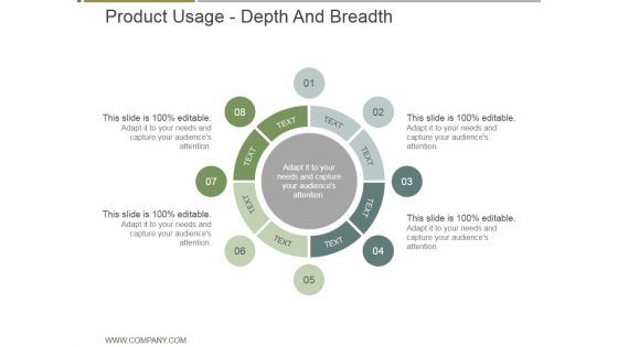 Product Usage Depth And Breadth Ppt PowerPoint Presentation Backgrounds