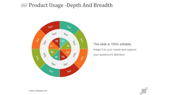 Product Usage Depth And Breadth Ppt PowerPoint Presentation Shapes