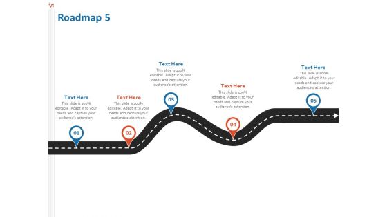Production House Agreement Roadmap Five Stage Process Ppt Outline Themes PDF