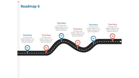 Production House Agreement Roadmap Six Stage Process Ppt Model Show PDF