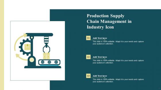 Production Supply Chain Management Ppt PowerPoint Presentation Complete Deck With Slides
