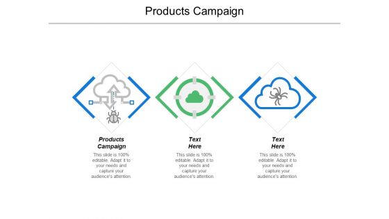 Products Campaign Ppt PowerPoint Presentation Portfolio Templates Cpb Products Campaign Ppt PowerPoint Presentation Portfolio Templates Cpb
