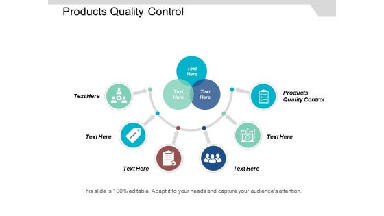 Products Quality Control Ppt Powerpoint Presentation Icon Brochure Cpb