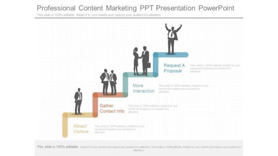 Professional Content Marketing Ppt Presentation Powerpoint