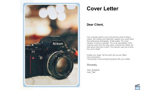 Professional Picture Proposal Cover Letter Ppt Styles Design Templates PDF