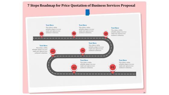Professional Price Quotation Service Proposal Ppt PowerPoint Presentation Complete Deck With Slides