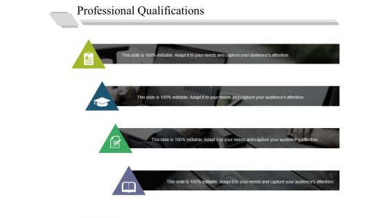 Professional Qualifications Ppt PowerPoint Presentation Styles Gallery