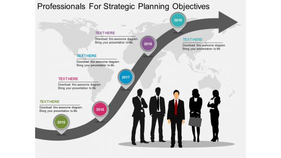Professionals For Strategic Planning Objectives Powerpoint Template