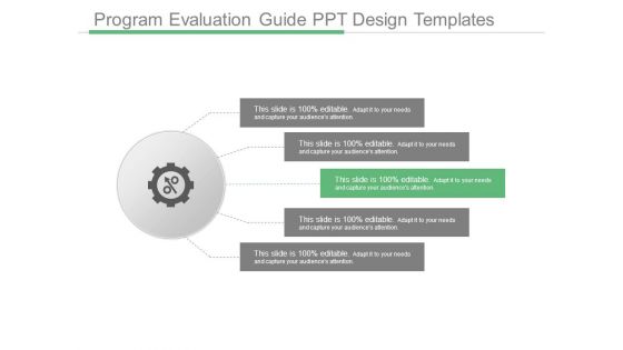 Program Evaluation Guide Ppt Design Templates Program Evaluation Guide Ppt Design Templates