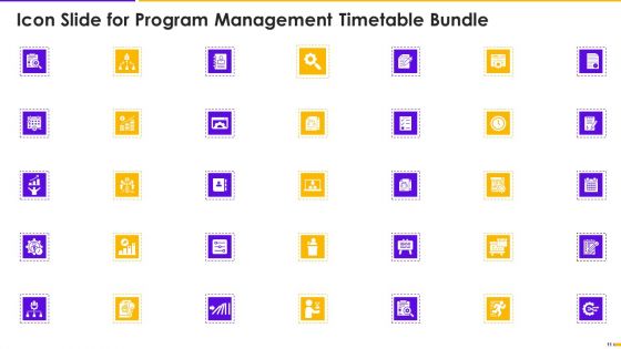 Program Management Timetable Bundle Ppt PowerPoint Presentation Complete Deck