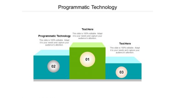 Programmatic Technology Ppt PowerPoint Presentation Slides Layout Ideas Cpb Pdf