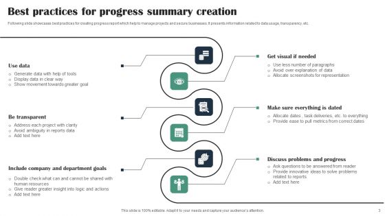 Progress Summary Ppt PowerPoint Presentation Complete Deck With Slides