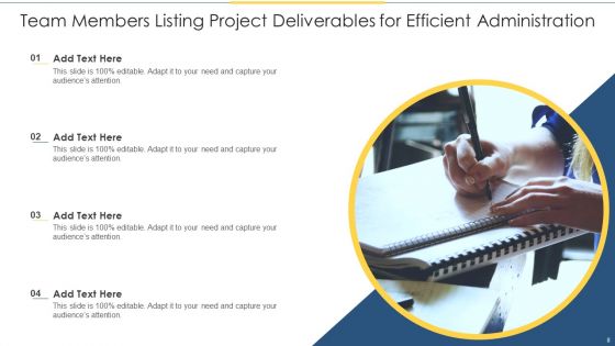Project Administration Deliverables Ppt PowerPoint Presentation Complete With Slides