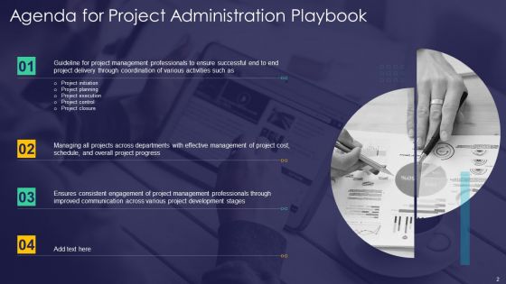 Project Administration Playbook Ppt PowerPoint Presentation Complete Deck With Slides
