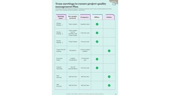 Project Administration Strategy Playbook Template