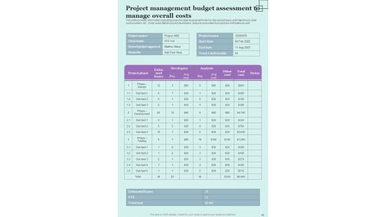 Project Administration Strategy Playbook Template