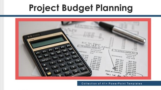 Project Budget Planning Expenses Purchases Ppt PowerPoint Presentation Complete Deck With Slides