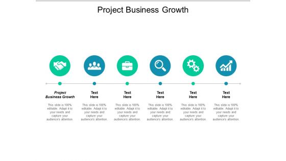 Project Business Growth Ppt PowerPoint Presentation Summary Themes Cpb