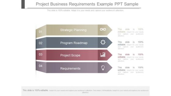 Project Business Requirements Example Ppt Sample