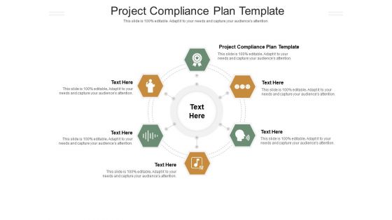 Project Compliance Plan Template Ppt PowerPoint Presentation Infographics Slide Download Cpb Pdf
