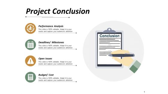 Project Conclusion Ppt PowerPoint Presentation Slides Layouts