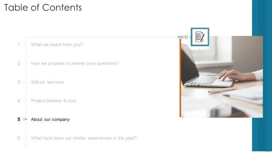 Project Consultation Services Proposal PPT Slides Icons PDF