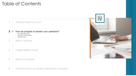 Project Consultation Services Proposal PPT Slides Icons PDF