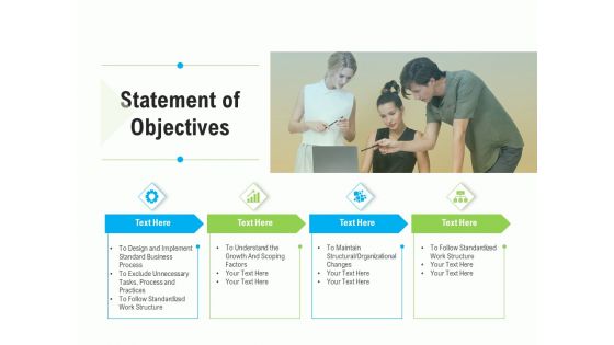 Project Deliverables Outline Statement Of Objectives Ppt Professional Demonstration PDF