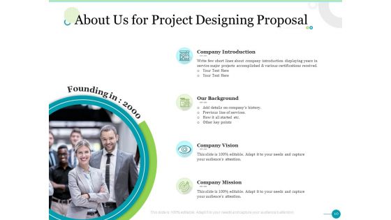 Project Designing Proposal Ppt PowerPoint Presentation Complete Deck With Slides