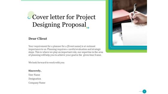 Project Designing Proposal Ppt PowerPoint Presentation Complete Deck With Slides