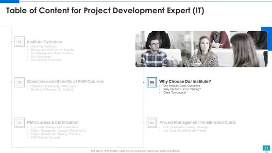 Project Development Expert IT Ppt PowerPoint Presentation Complete Deck With Slides