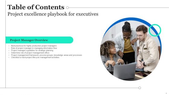 Project Excellence Playbook For Executives Ppt PowerPoint Presentation Complete Deck With Slides