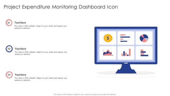 Project Expenditure Monitoring Dashboard Icon Ppt Portfolio Clipart PDF Project Expenditure Monitoring Dashboard Icon Ppt Portfolio Clipart PDF
