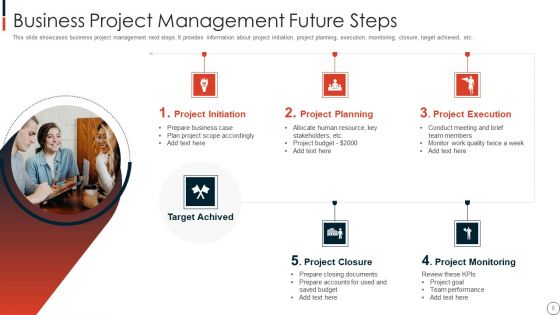 Project Future Steps Ppt PowerPoint Presentation Complete With Slides