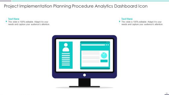 Project Implementation Planning Procedure Ppt PowerPoint Presentation Complete With Slides