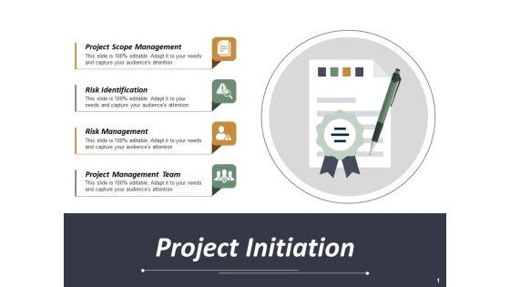 Project Initiation Ppt PowerPoint Presentation Layouts Backgrounds